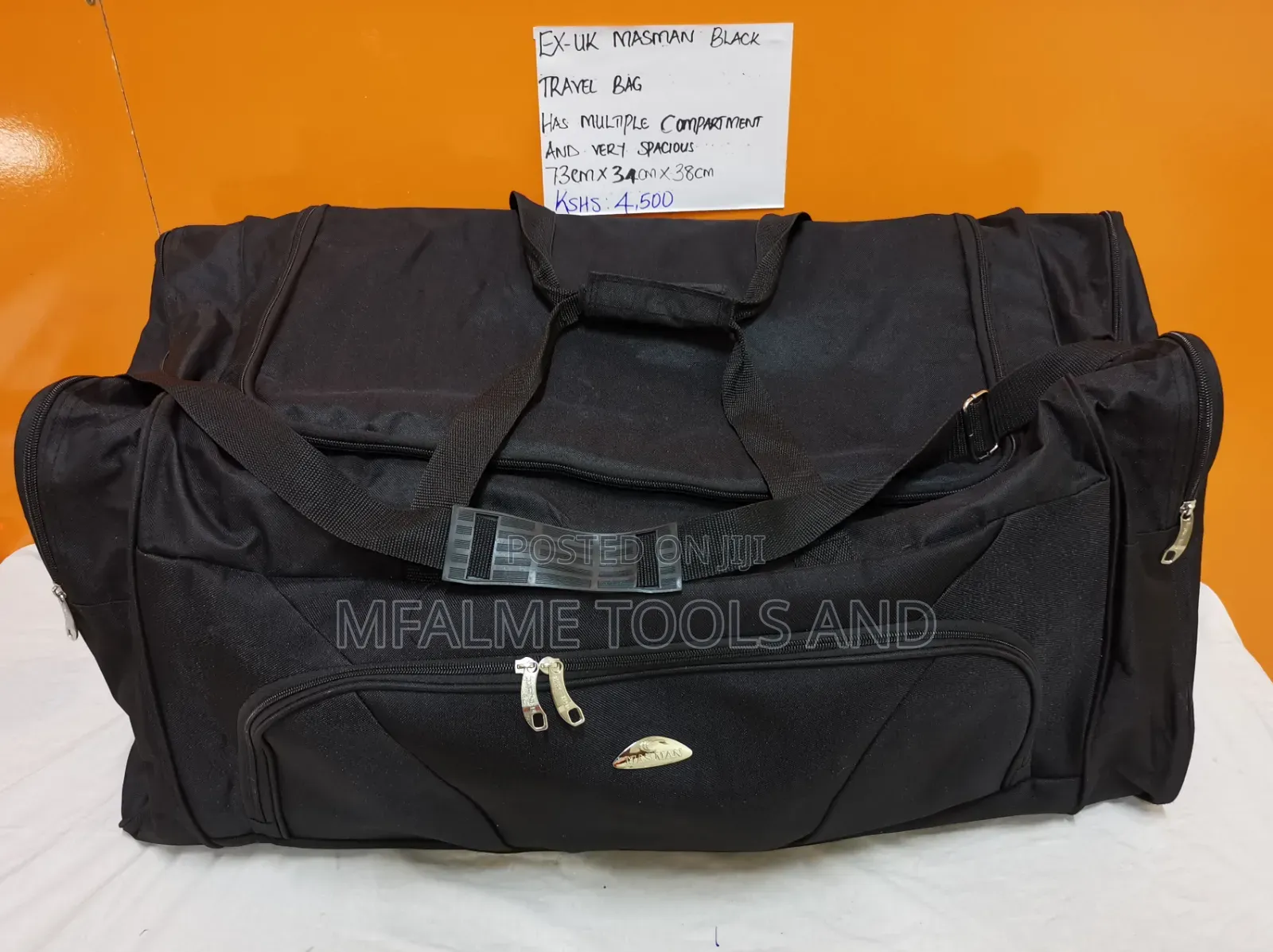 Black Travel Bag