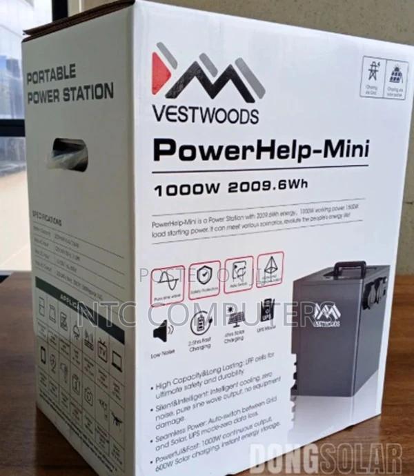 Vestwoods Portable Power Station | 1000w 2000wh