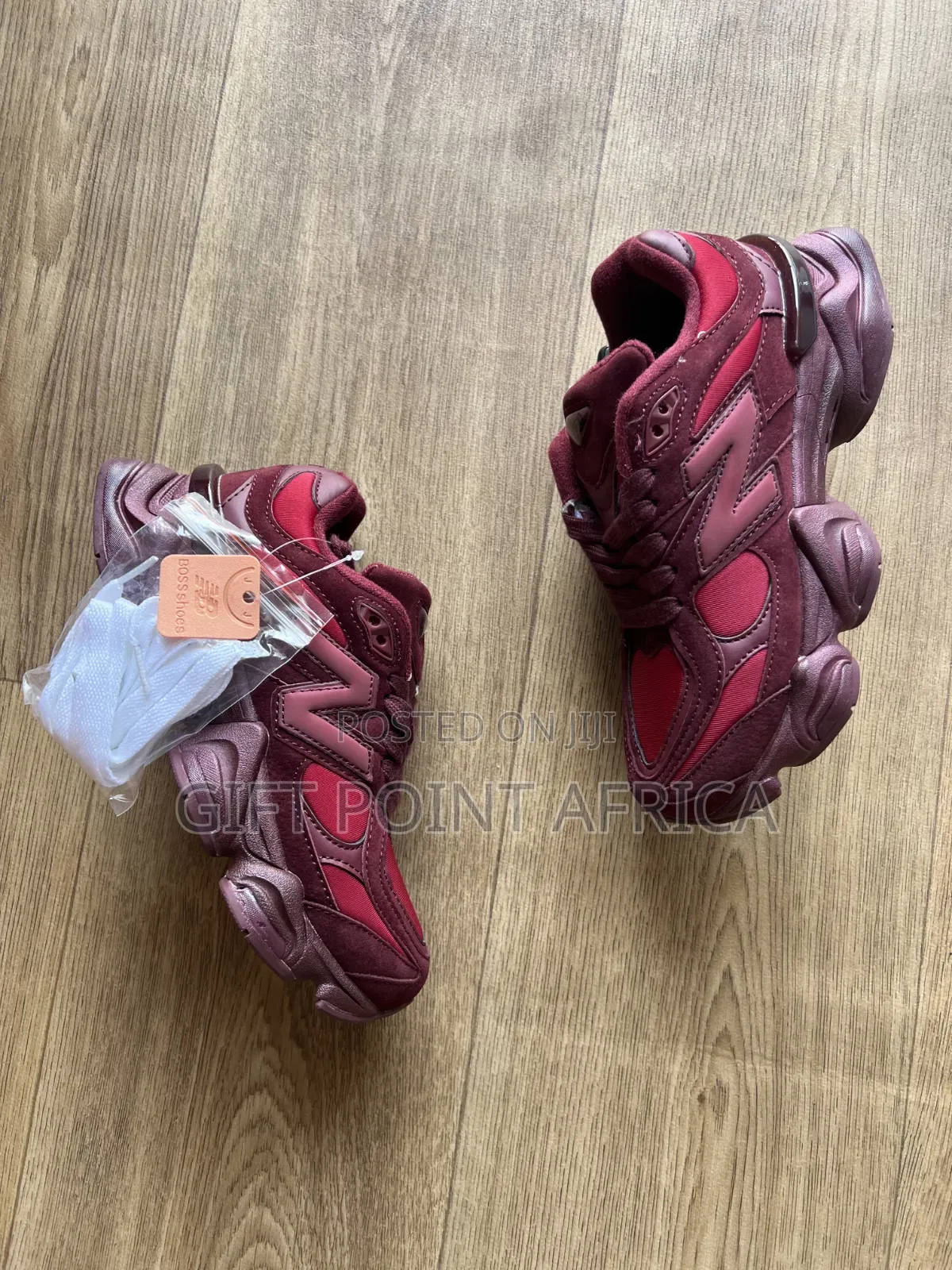 New Balance 9060 Sneakers in a Burgundy Sneakers
