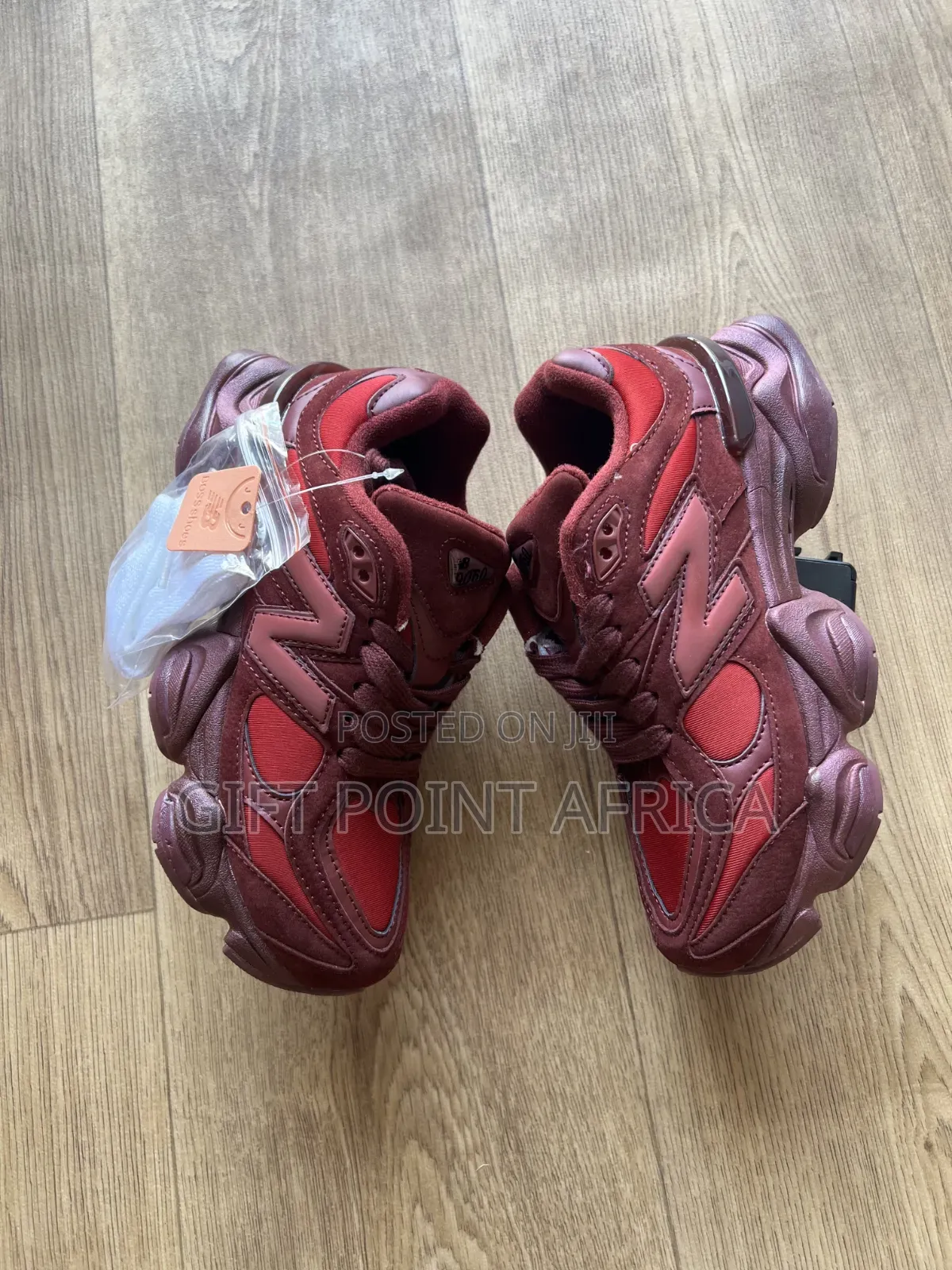 New Balance 9060 Sneakers in a Burgundy Sneakers