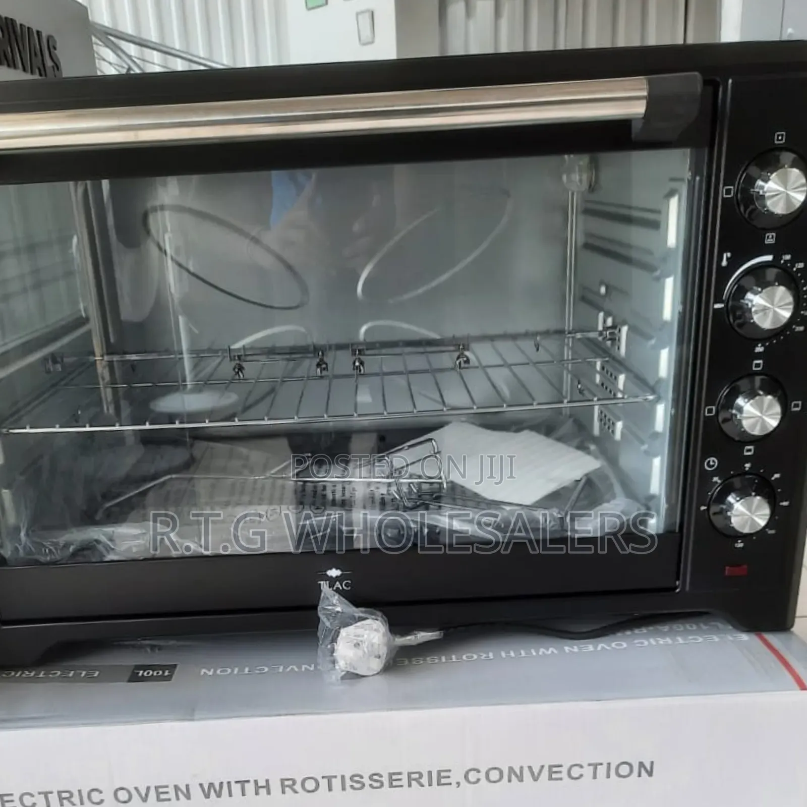 Tlac 60 Litres Oven With Grill, Timer Rotisserie