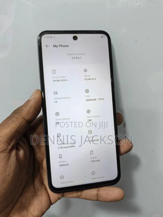 Tecno Pop 9 128 GB Gray - thumbnail 2
