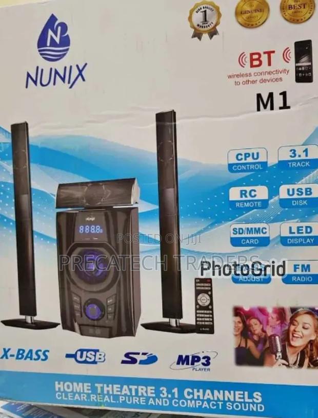Nunix 3.1 Nu- M1 Mini Home Theatre Speaker System - main view