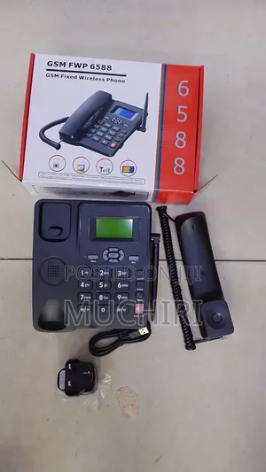 Office GSM Landline Phone – Fixed Wireless Desktop Phone