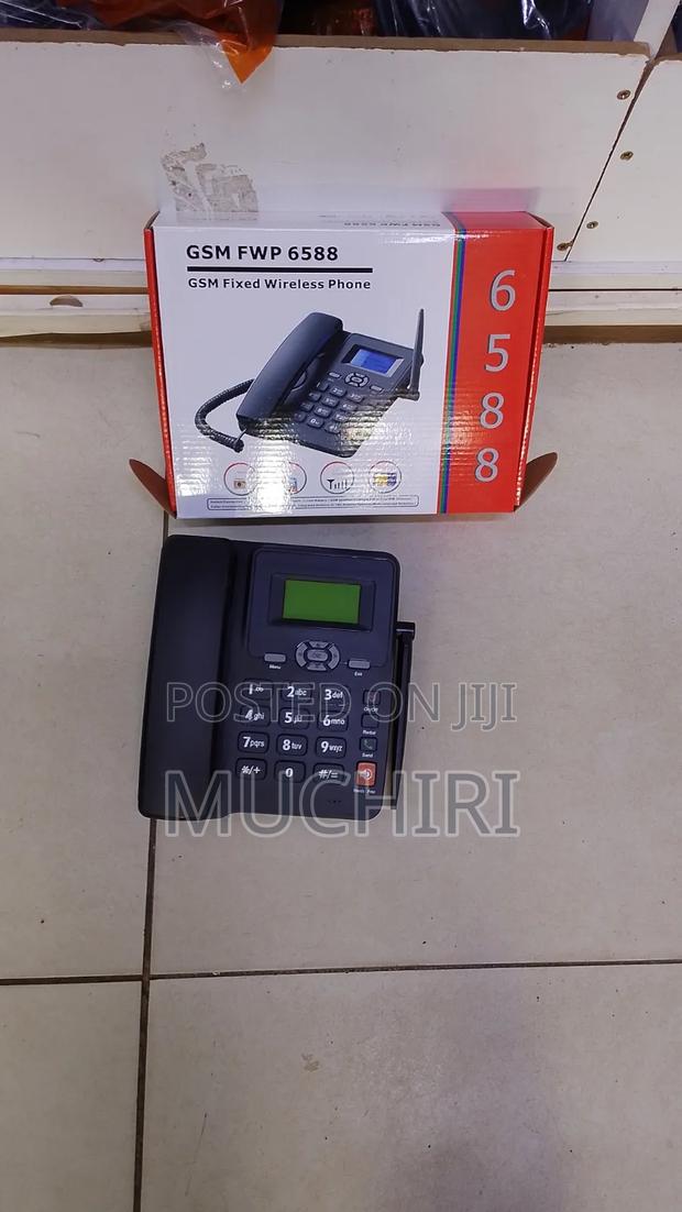 GSM Landline Dual Sim Desk Phone