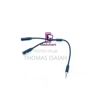 3.5mm TRRS Audio Splitter Adapter Cable