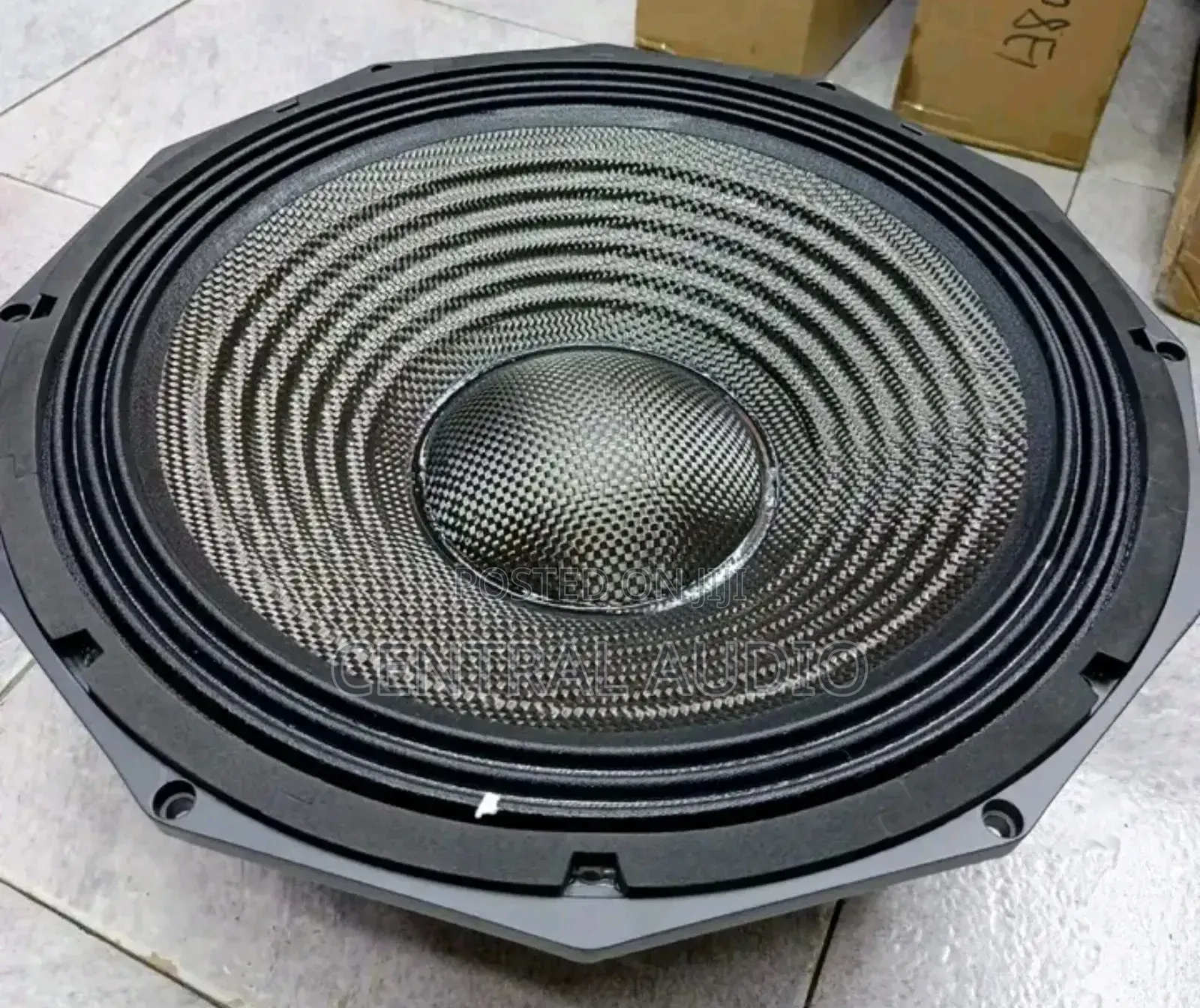 Pd 1880 Carbon Fibre Water Proof Bass Speaker