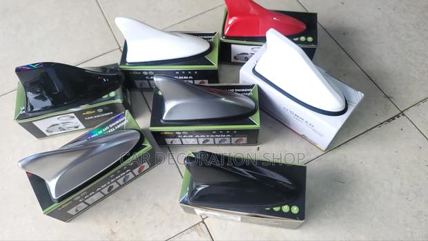 Colors Plastic Hybrid Aero Shark Fin Car Antenna