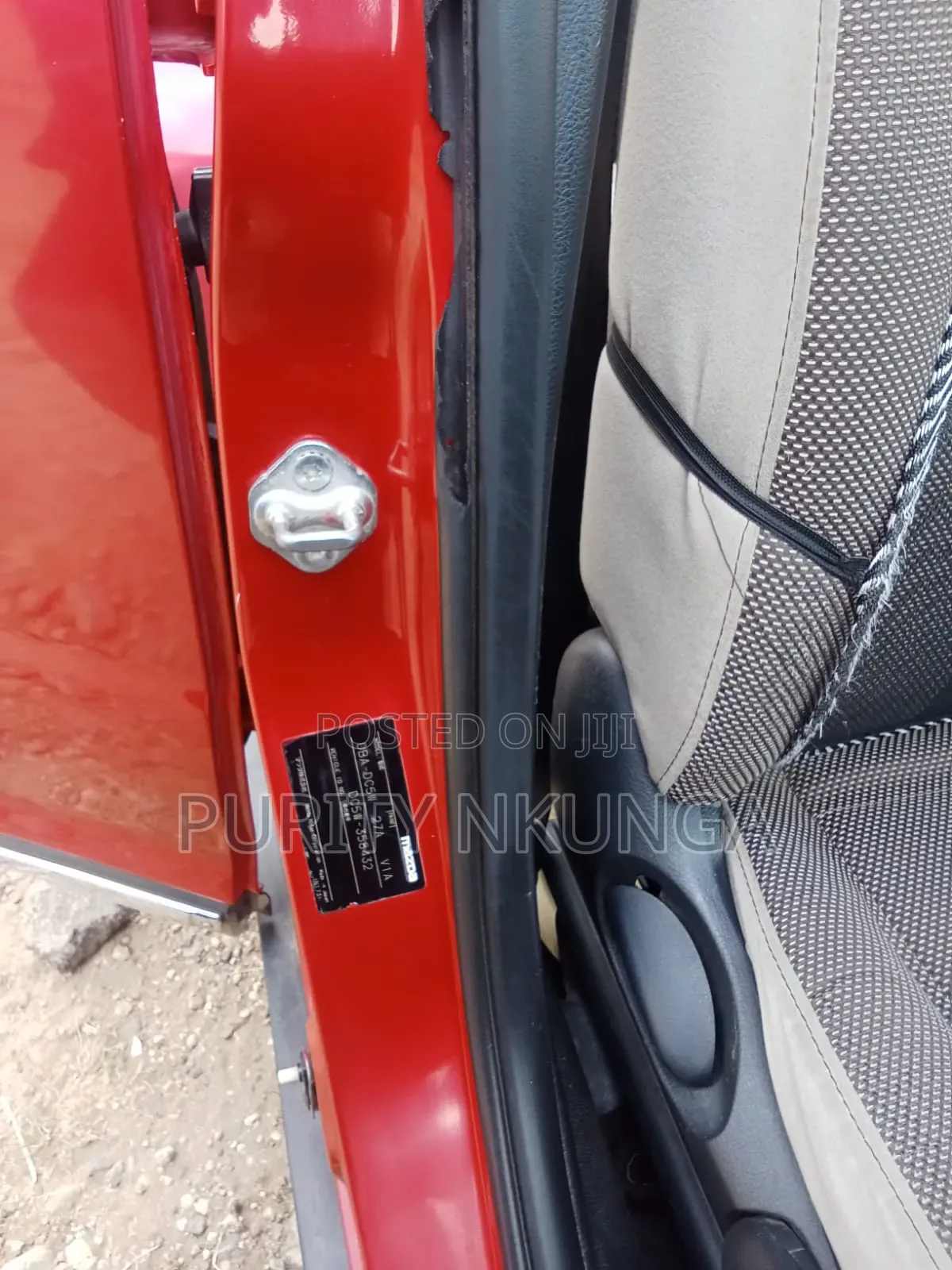 Mazda Verisa 2012 Red