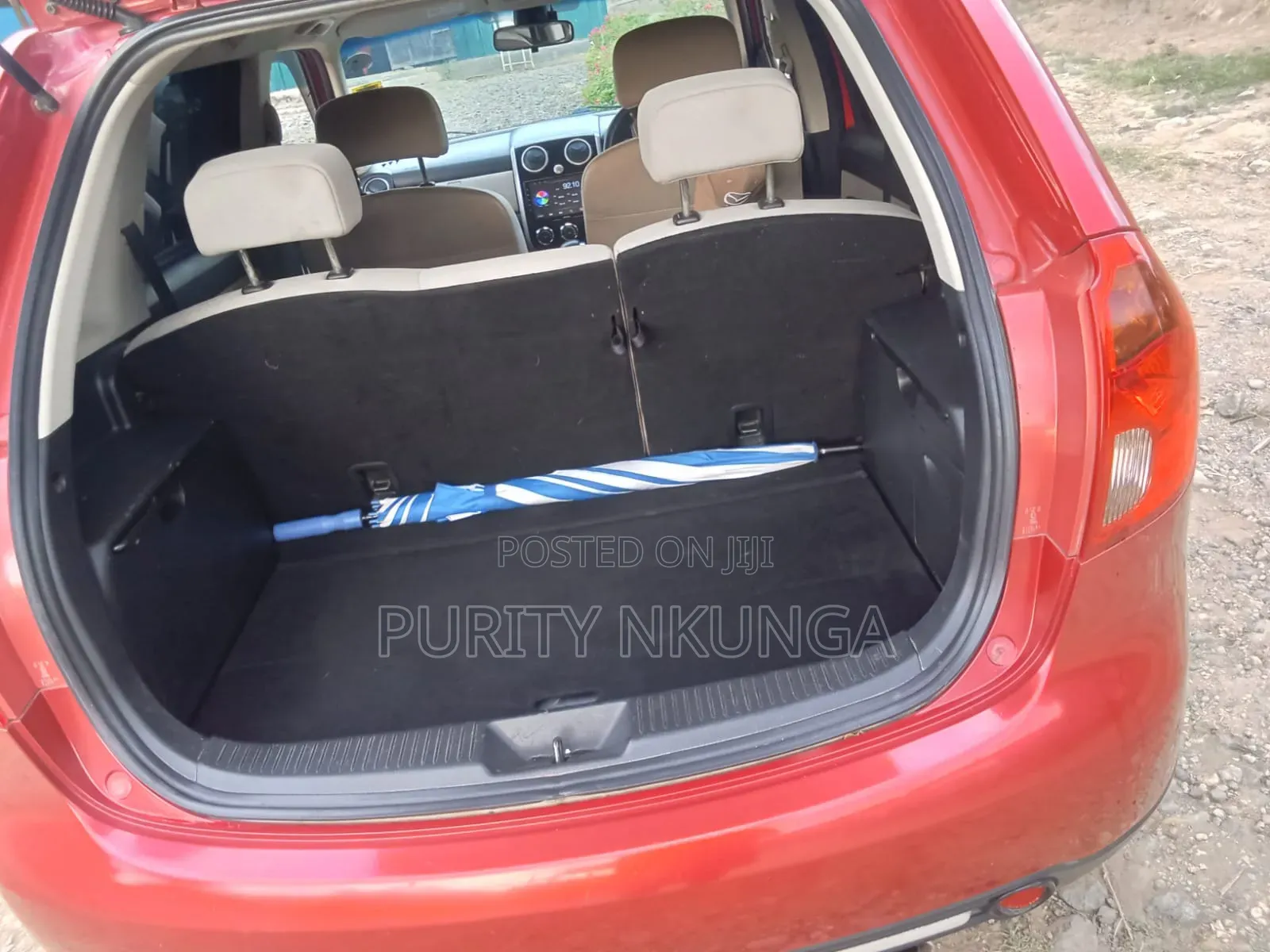 Mazda Verisa 2012 Red
