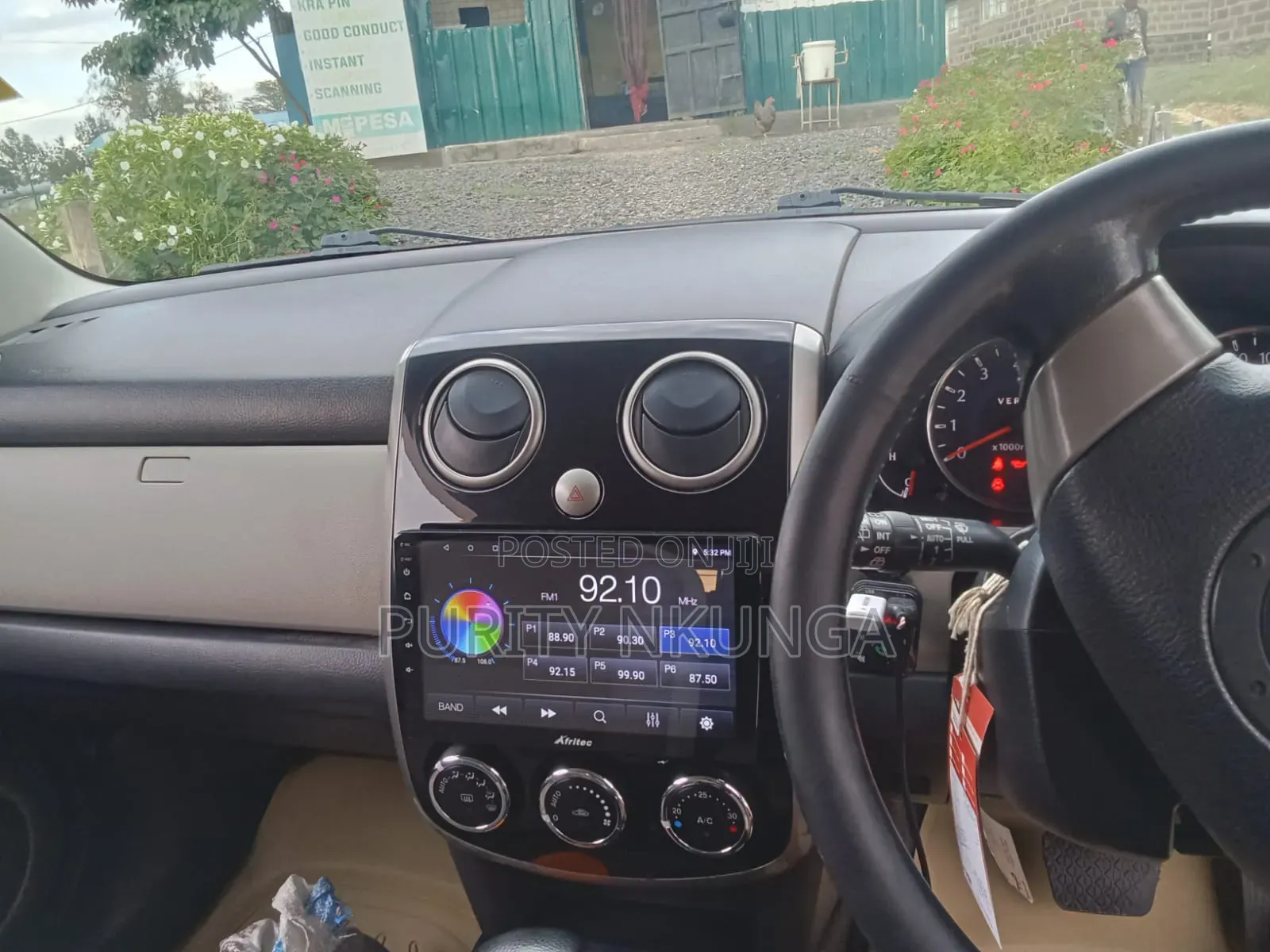 Mazda Verisa 2012 Red