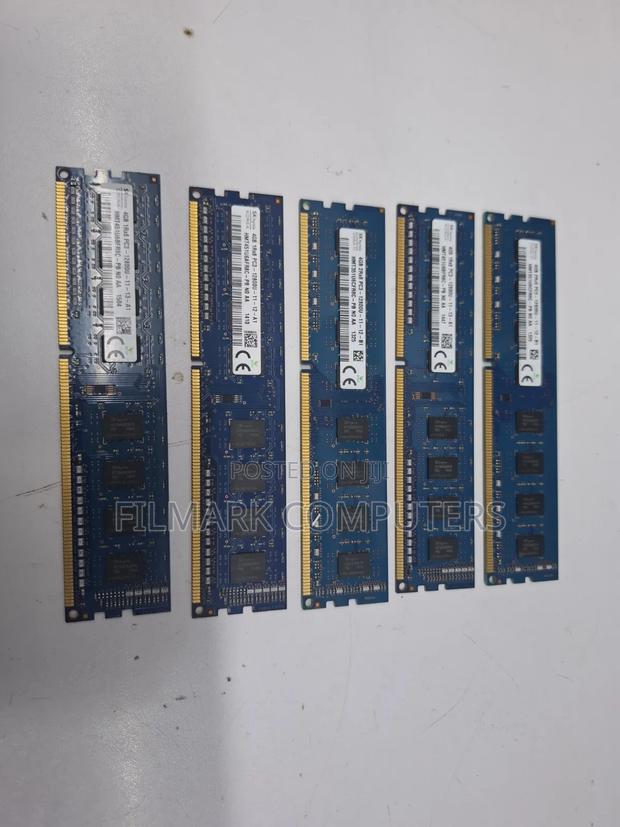 Sk Hynix 4gb Ram 2rx8 Pc3-12800u-11-12-B1 Desktop Ram/Memory