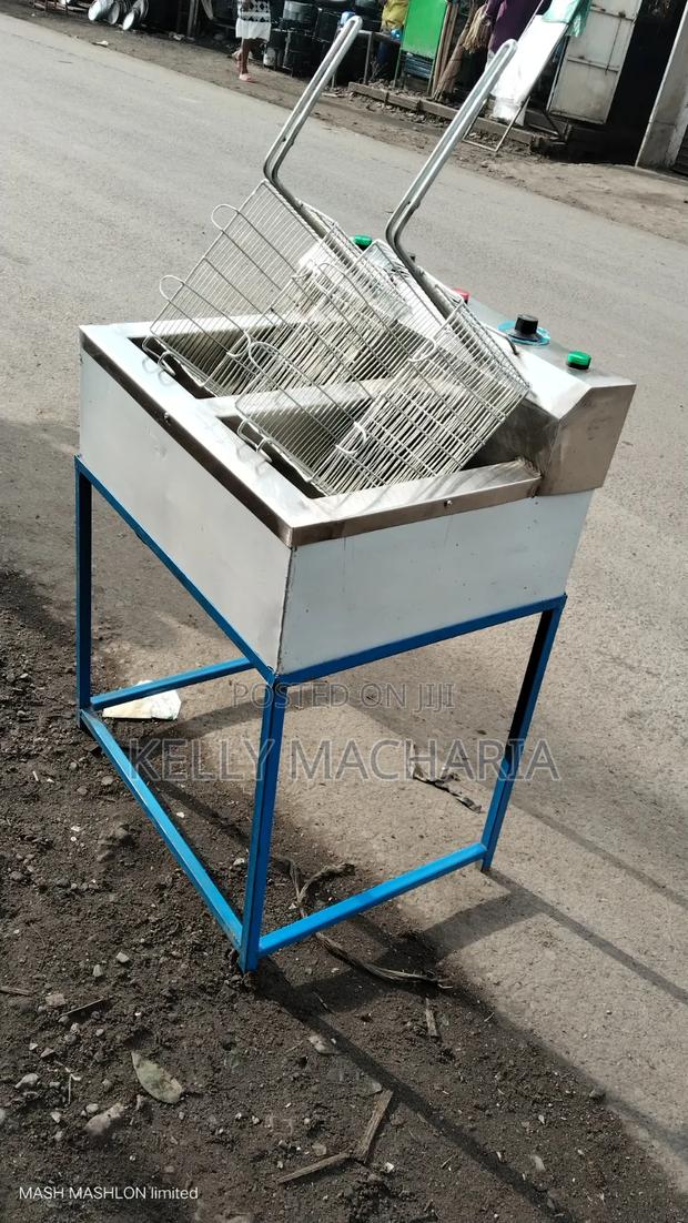 Commercial Electric Chips Double Chips Fryers - thumbnail 5