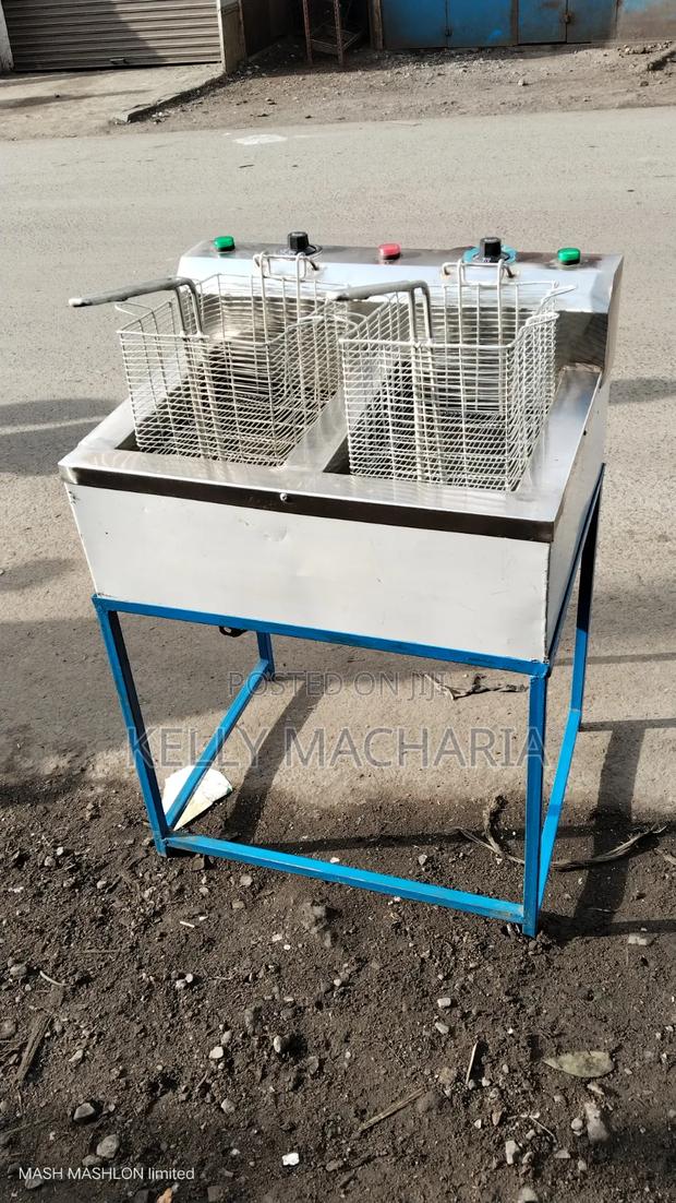 Commercial Electric Chips Double Chips Fryers - thumbnail 8