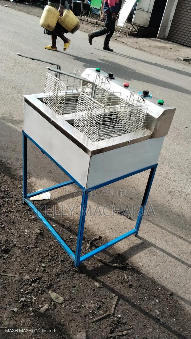 Commercial Electric Chips Double Chips Fryers - thumbnail 10