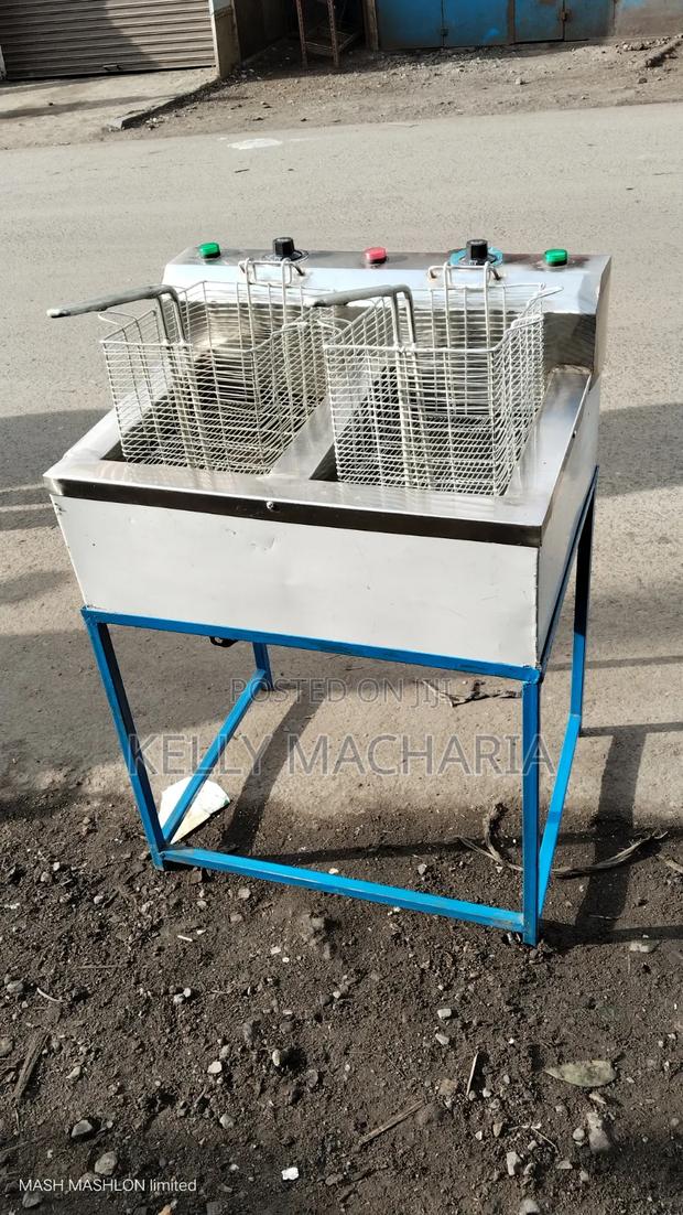 Commercial Electric Chips Double Chips Fryers - thumbnail 11