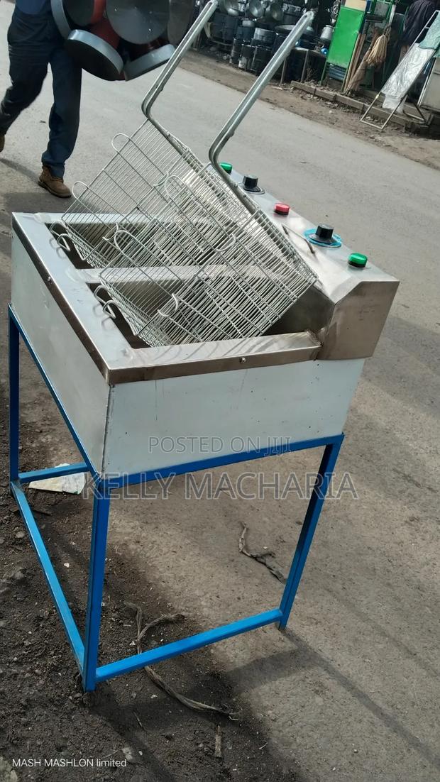 Commercial Electric Chips Double Chips Fryers - thumbnail 12