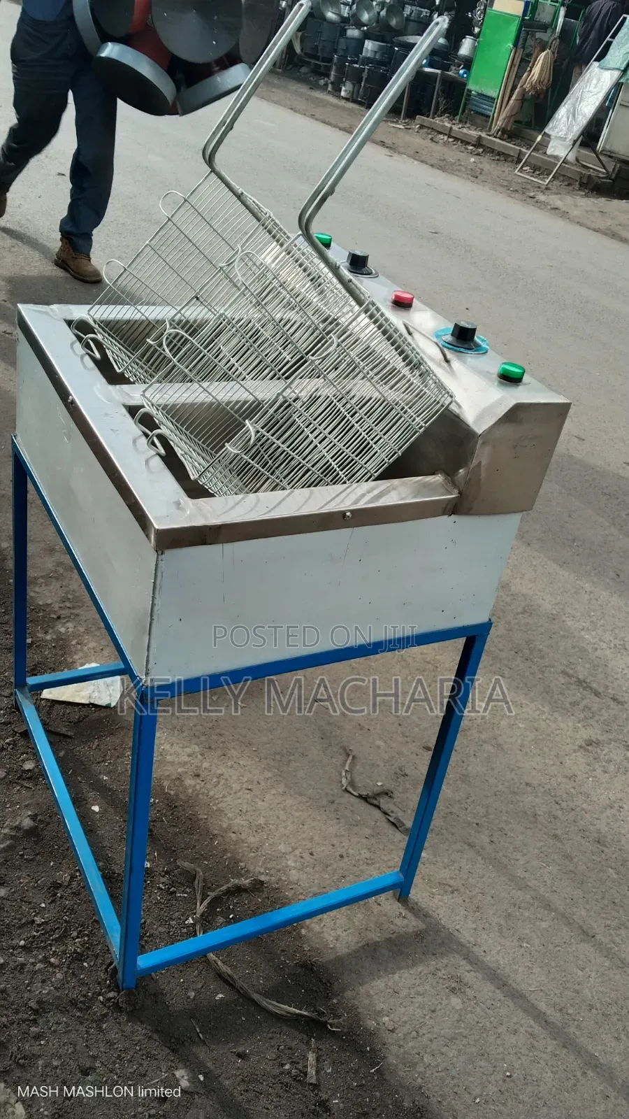 Commercial Electric Chips Double Chips Fryers