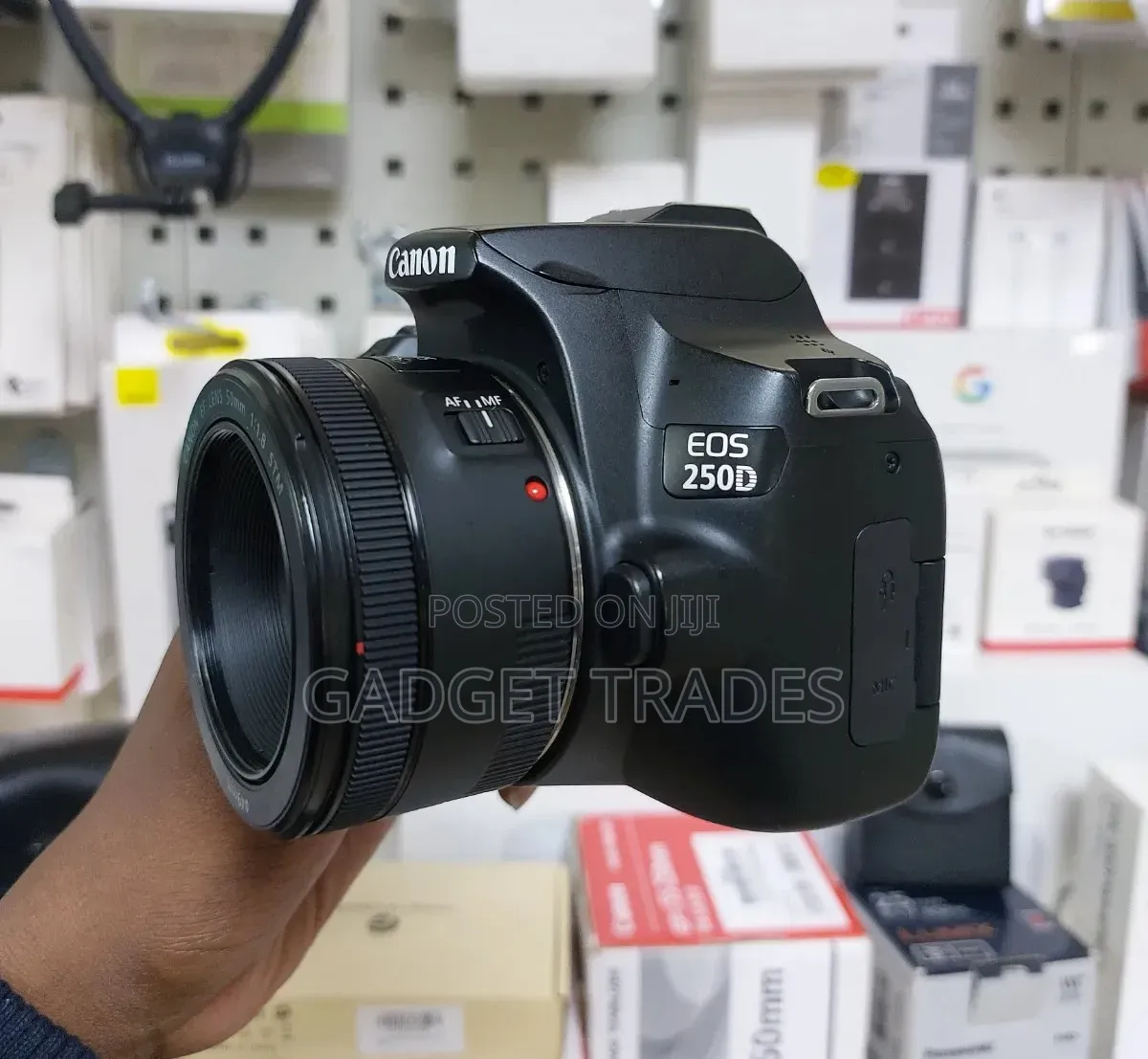Canon Eos 250d With 50mm STM 1.8 Lens