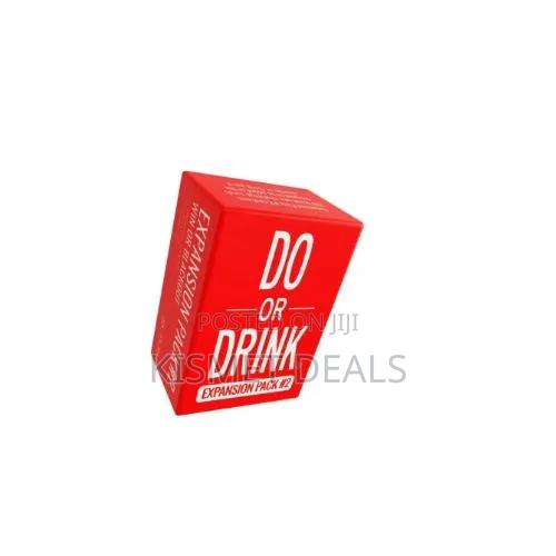 Party Do or Drink Card Game Expansion Pack Fun Adult Drinking Game - main view