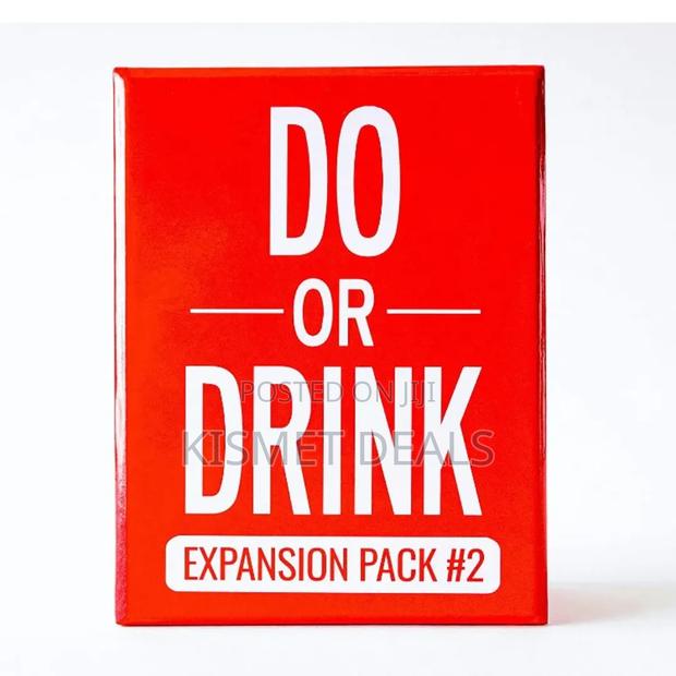 Party Do or Drink Card Game Expansion Pack Fun Adult Drinking Game - thumbnail 5