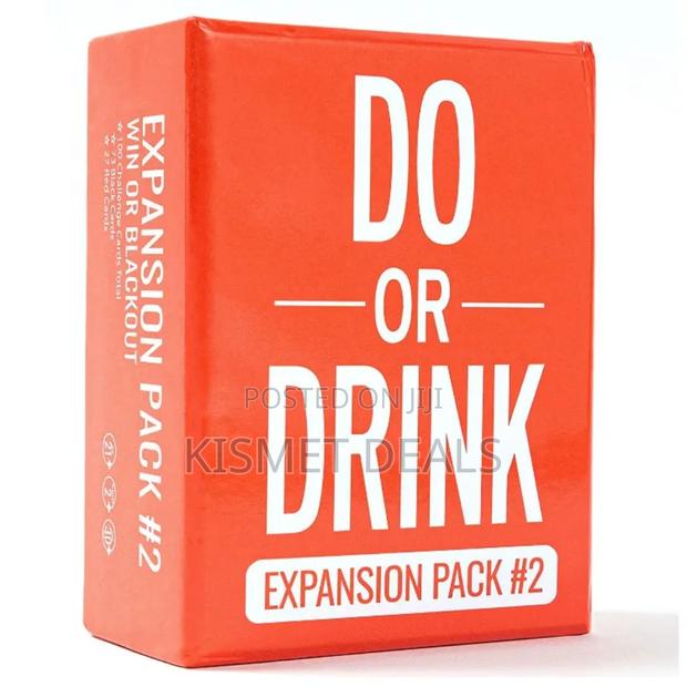 Party Do or Drink Card Game Expansion Pack Fun Adult Drinking Game - thumbnail 6