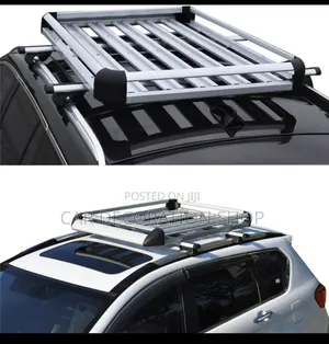 Silver Roof Mount Luggage Carrier