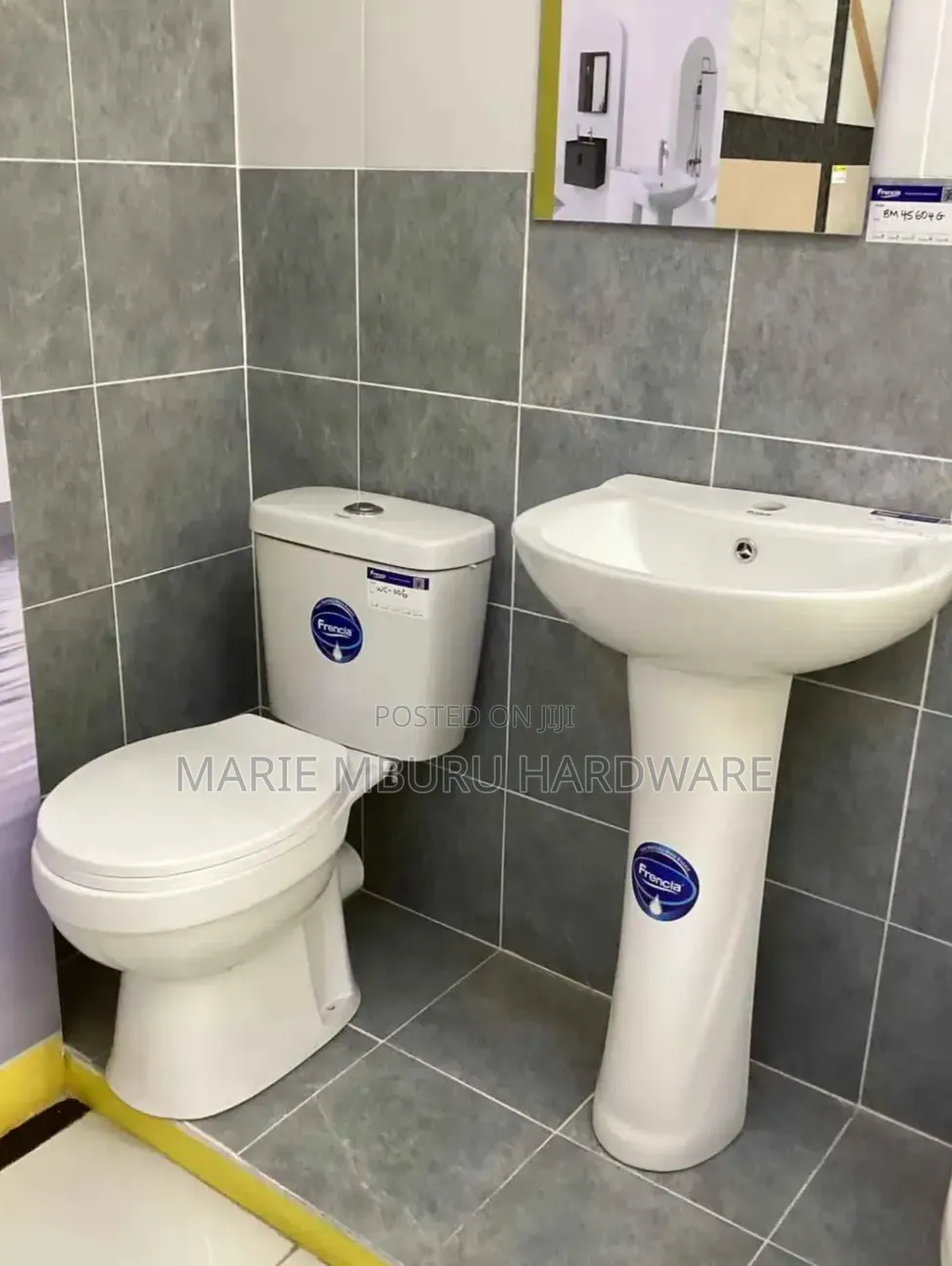 Toilet  Set With Ped Ad Sink