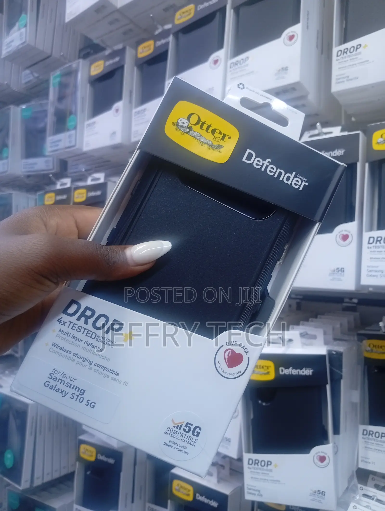 Otterbox Defender Series Case Specifi for the Samsung Galaxy S10 5g.