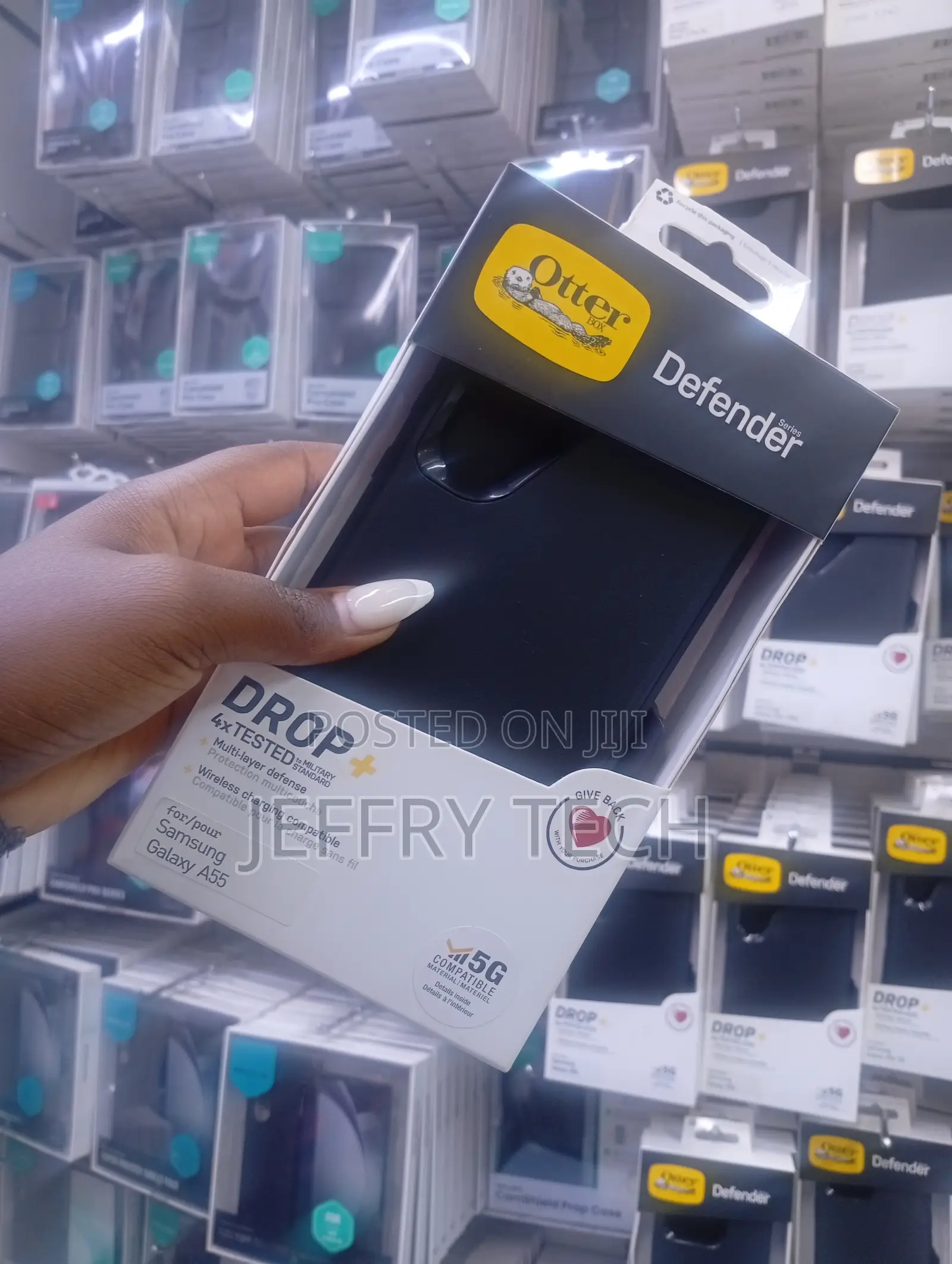 Samsung Galaxy A55 5g Otterbox Defender Series Case - Black