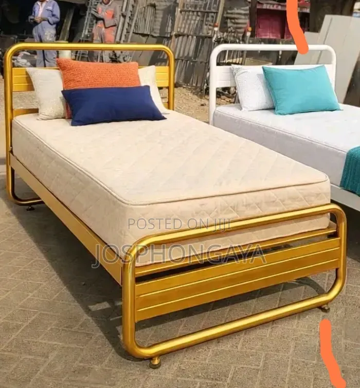 4 by 6 Mettalic Single Bed Frame for Sale Welcome 