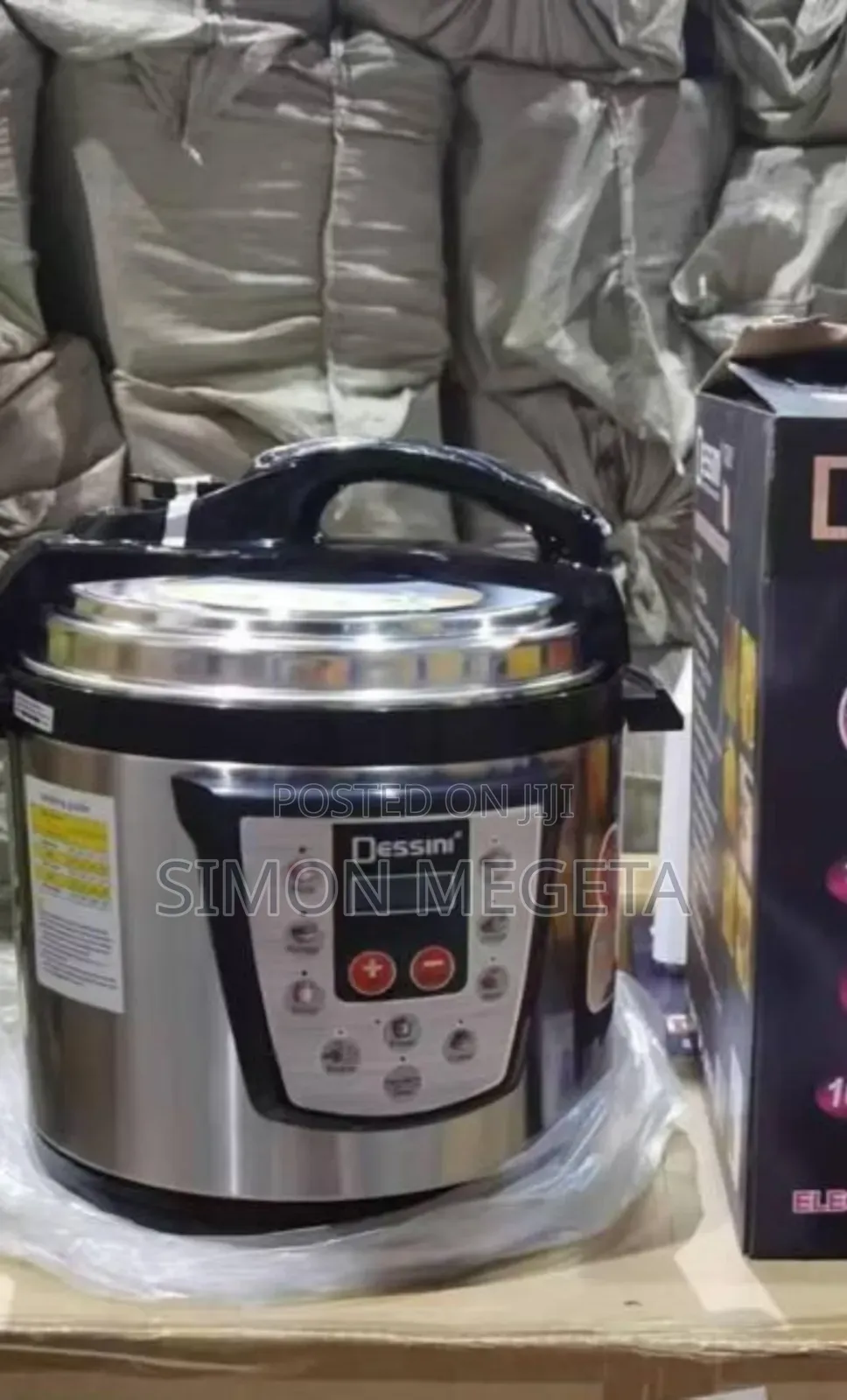 Pressure Cooker 6 Litre Dessini Electric