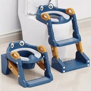 *Restocked*! *Kids Training Toilet Ladder Seat With PVC Cushion