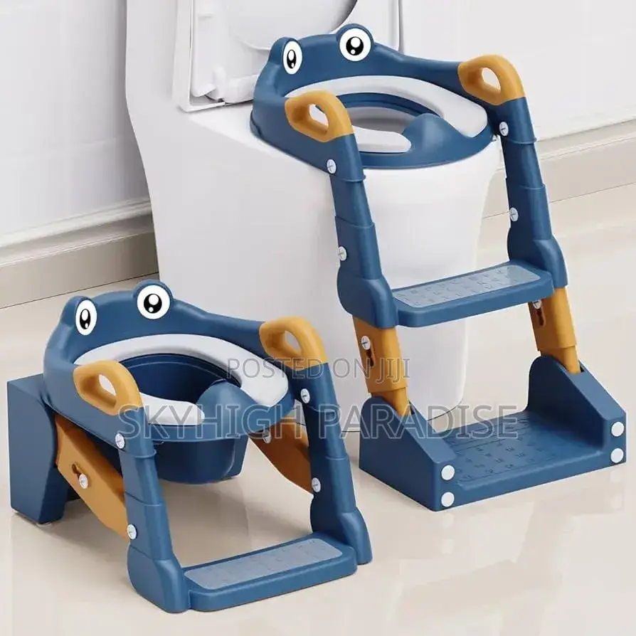 *Restocked*! *Kids Training Toilet Ladder Seat With PVC Cushion