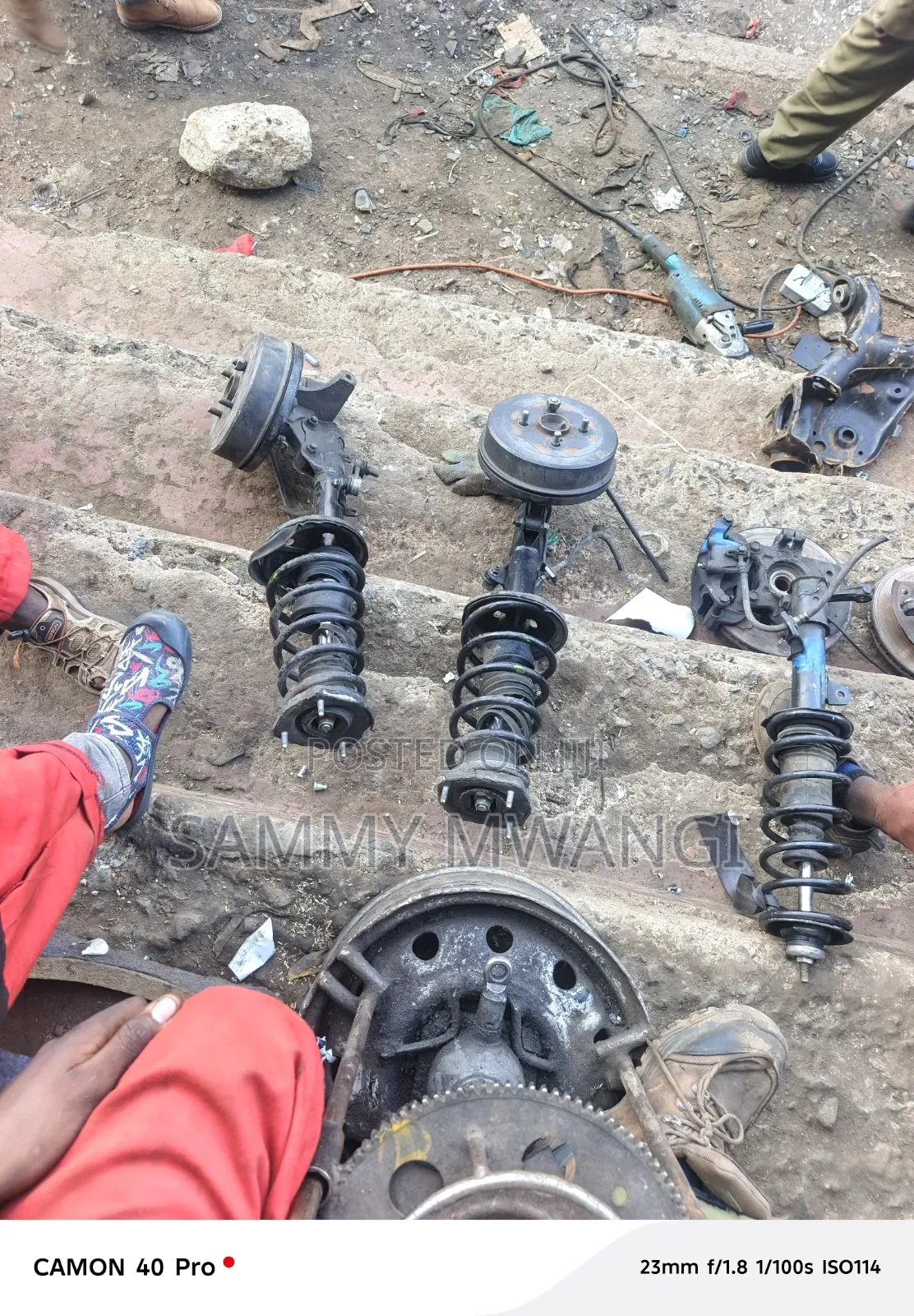 Toyota Corolla Ae100 and 110 Rear Shocks
