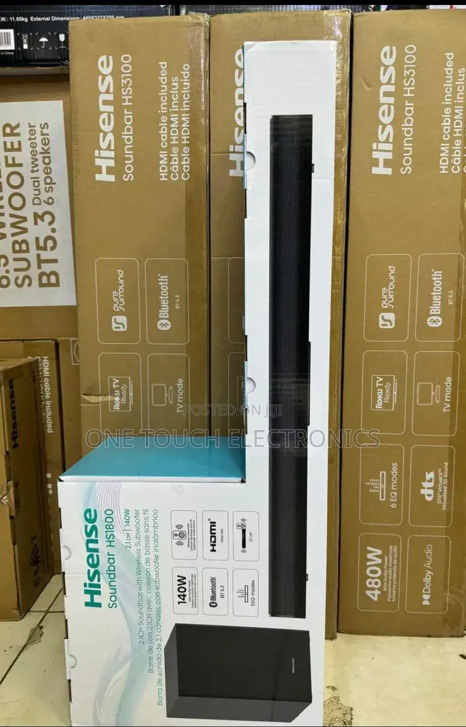 Hisense Hs1800 Soundbar | 2.1 Channel Soundbar
