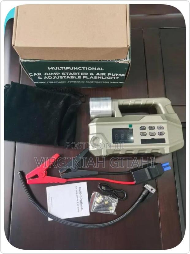 High Power Digital Jump Starter Digital Compressor