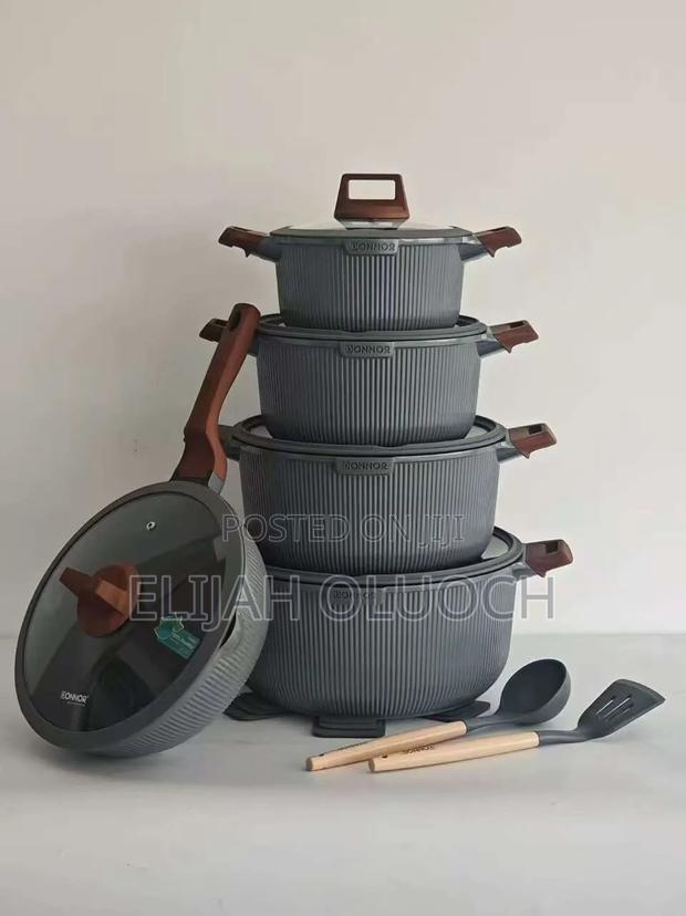 Very High Quality Donnor 15pcs Granite Nonstick Serve/Cookware