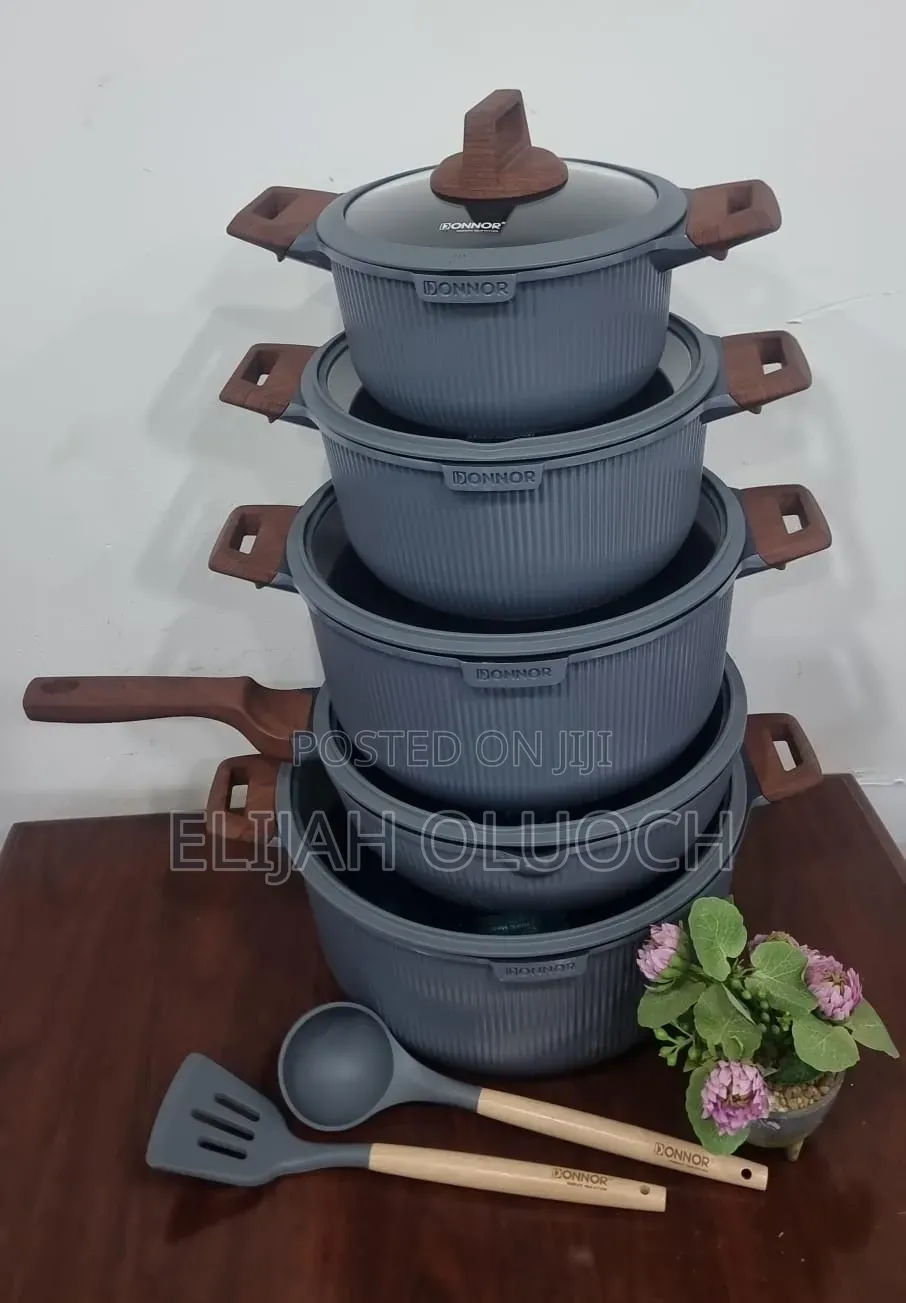 Very High Quality Donnor 15pcs Granite Nonstick Serve/Cookware