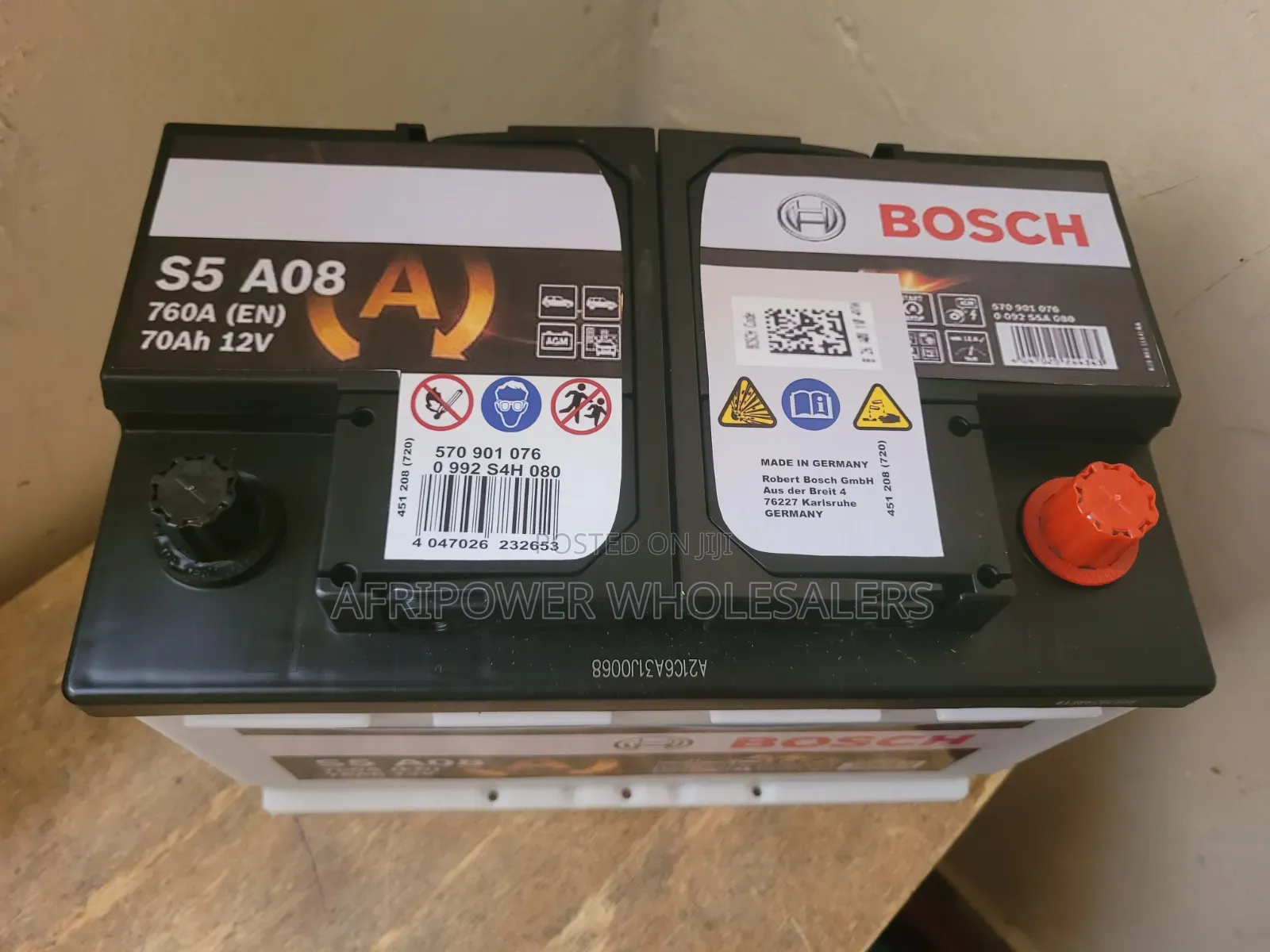 Bosch Din 70 Agm Istop / Start Stop Battery