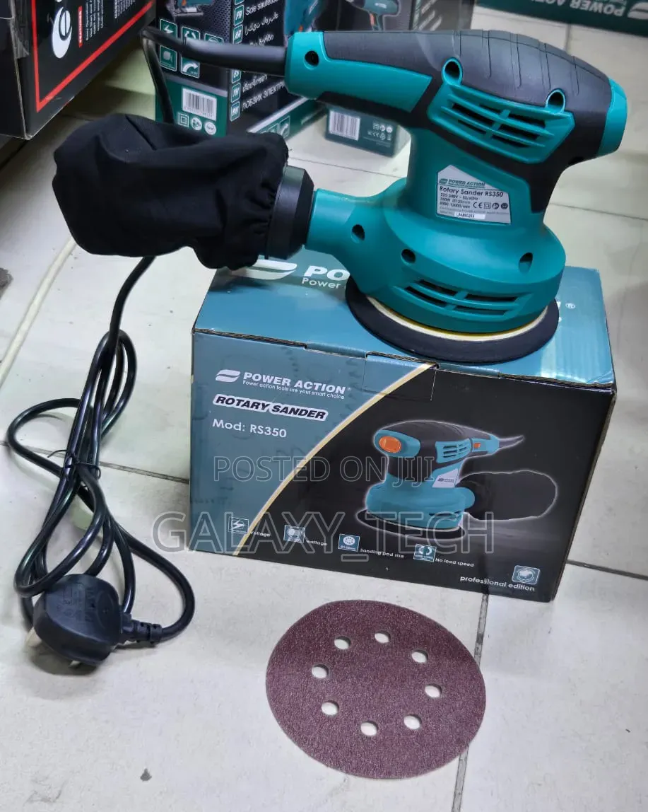 350w Power Action Rotary/Radom Sander/Sandpaper Machine