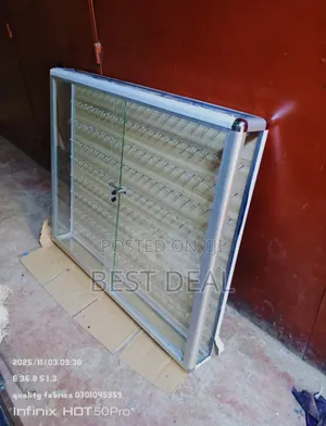 Key Box Cabinet With Aluminum And Glass