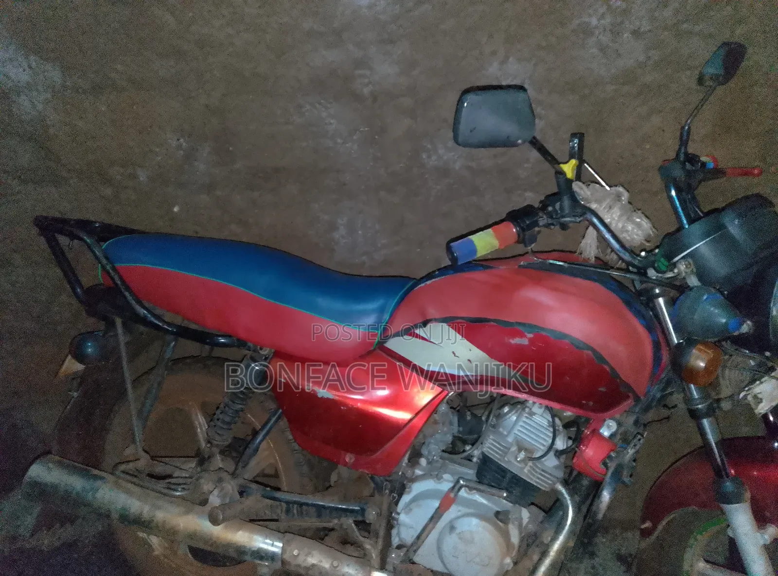 TVS XL 100 2015 Red