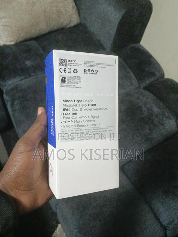 Tecno Spark Slim 256 GB Black - thumbnail 2