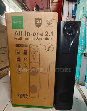 Syinix All-in-One 2.1 Powerful Bass Multimedia Speaker