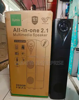 Syinix All-in-One 2.1 Powerful Bass Multimedia Speaker