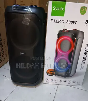 Syinix Powerful Bass Boom Speaker
