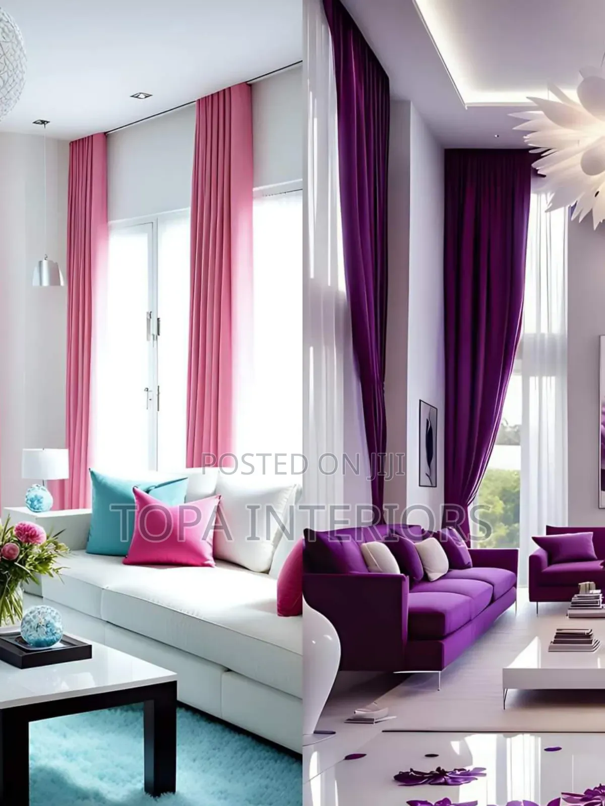 Upgrade Your Living Room With Beautiful Plain Soft Curtains