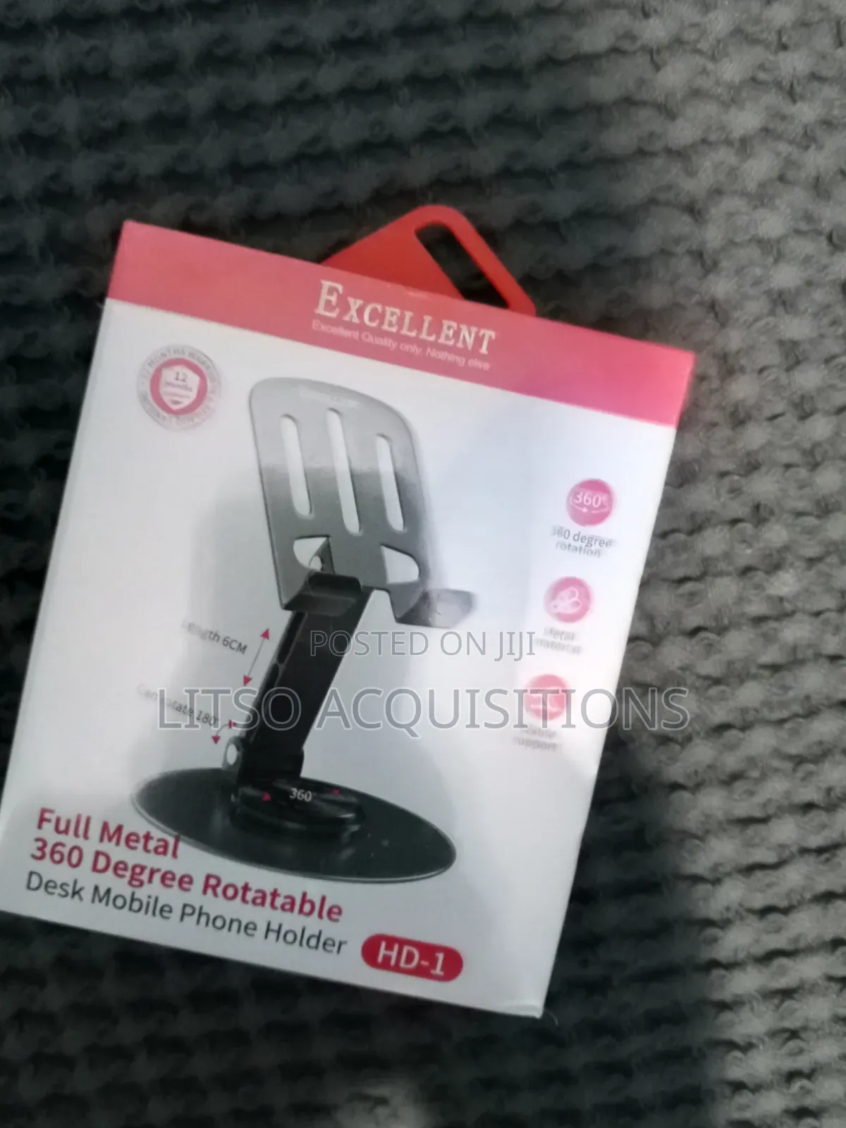 Metal Mobile Phone Desk Stand