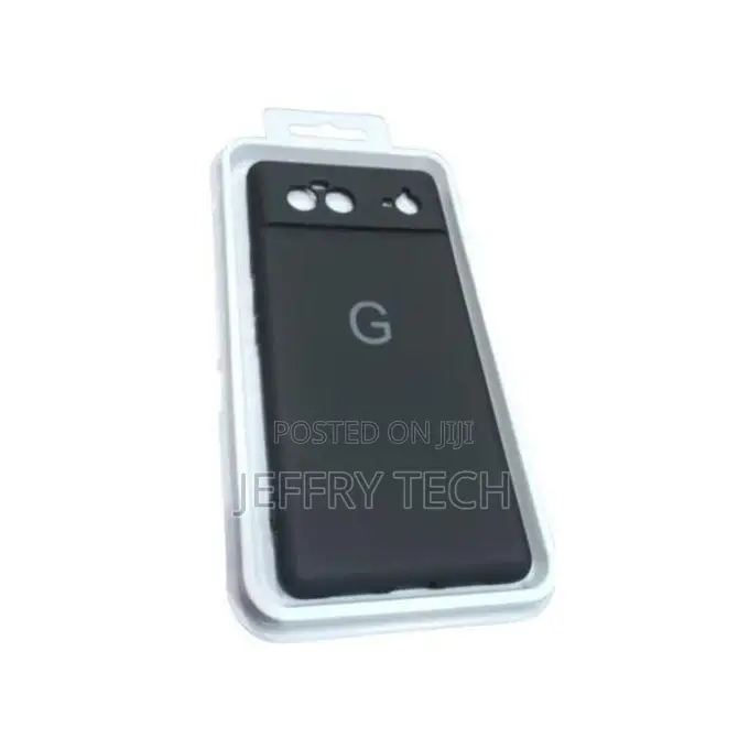 Silicon Back Case for Google Pixel 6 - Black